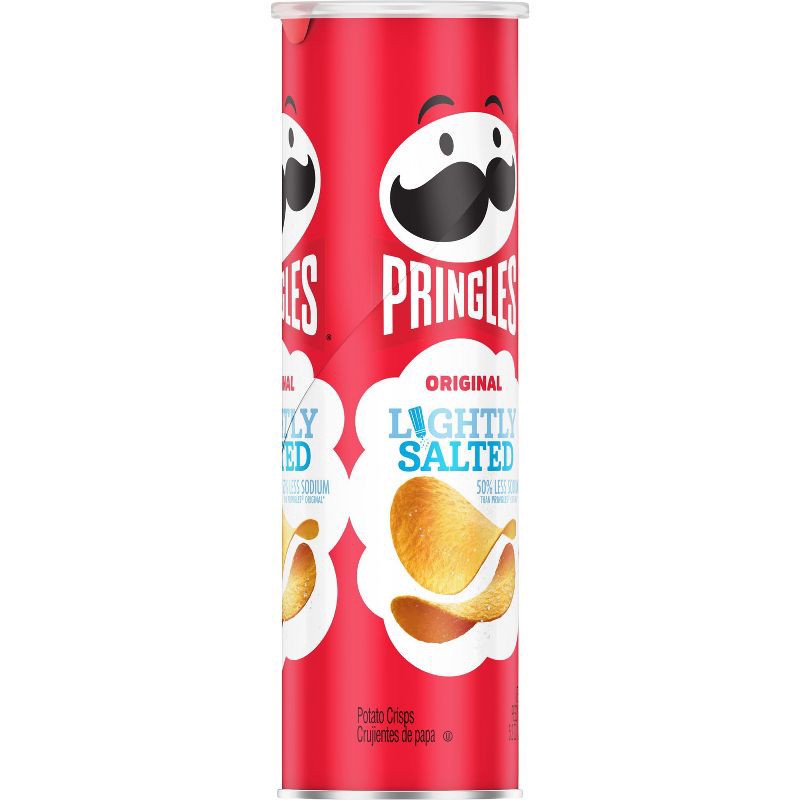 slide 10 of 10, Pringles Lightly Salted Potato Crisps Chips - 5.2oz, 5.2 oz
