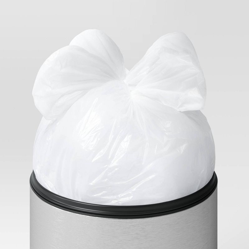 slide 2 of 3, Tall Kitchen Flap-Tie Trash Bags - 13 Gallon/25ct - Dealworthy™, 13 gal, 25 ct