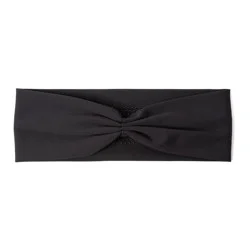 The Hair Edit Lotus Fabric Headband – Black: For All Hair Types, Hair Styling