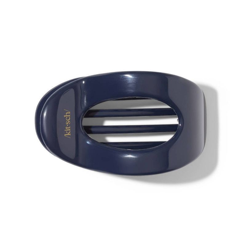 slide 2 of 7, Kitsch Large Flat Cloud Hair Claw Clip - Blue Orchid, 1 ct