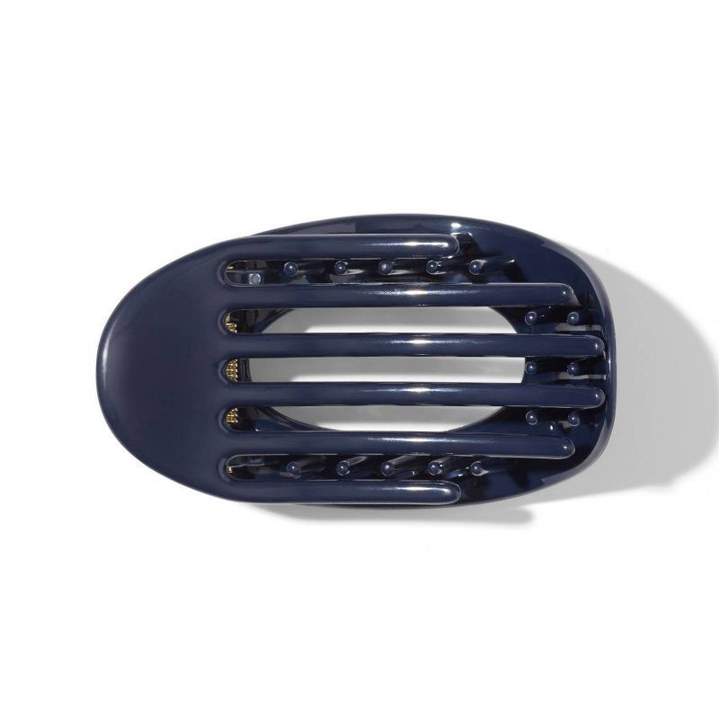 slide 3 of 7, Kitsch Large Flat Cloud Hair Claw Clip - Blue Orchid, 1 ct