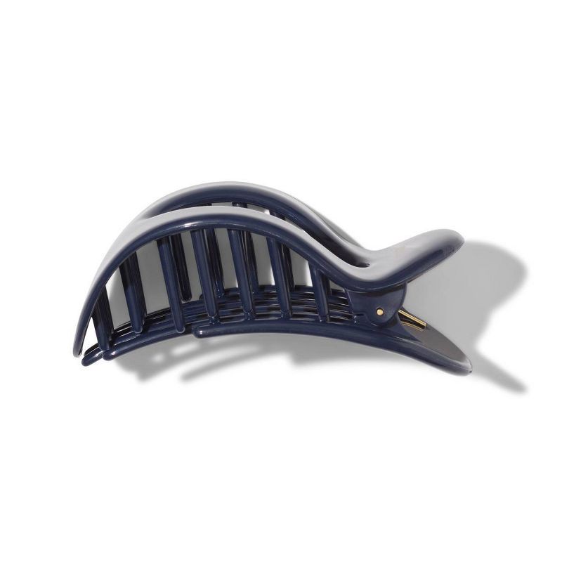 slide 4 of 7, Kitsch Large Flat Cloud Hair Claw Clip - Blue Orchid, 1 ct