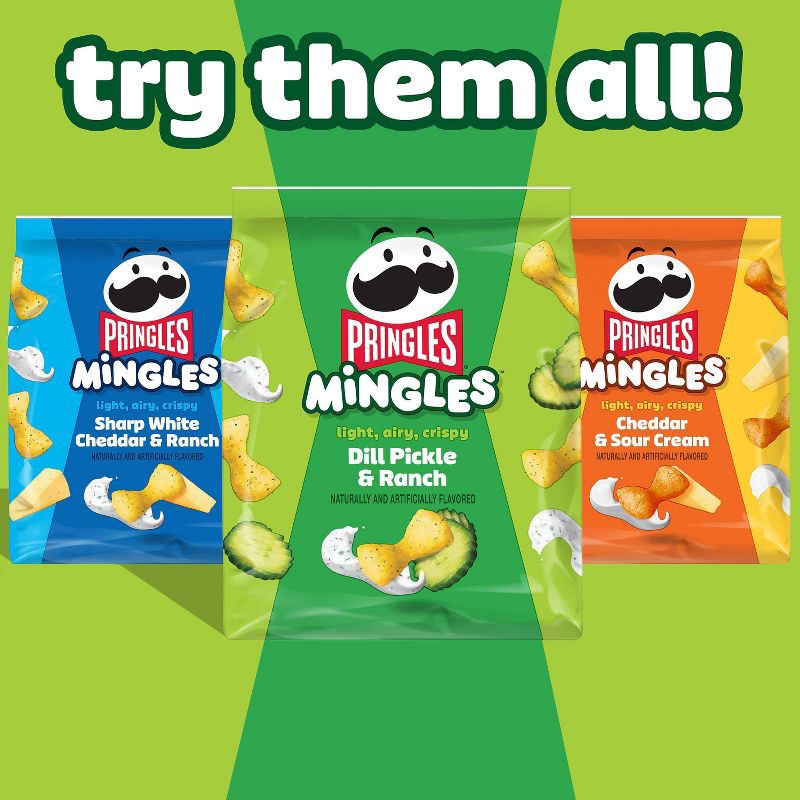 slide 7 of 8, Pringles Mingles Dill Pickle & Ranch - 5.5oz, 5.5 oz