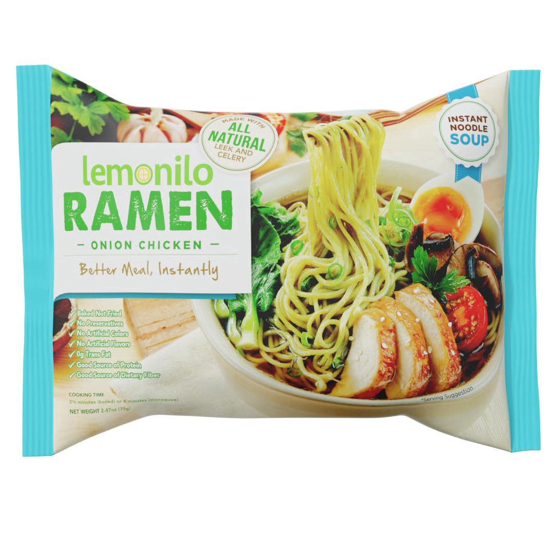 slide 1 of 1, Lemonilo Ramen Onion Chicken Ramen 2.65 oz, 2.65 oz