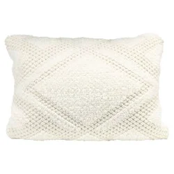 Brentwood Hygge Cream Decorative Pillow