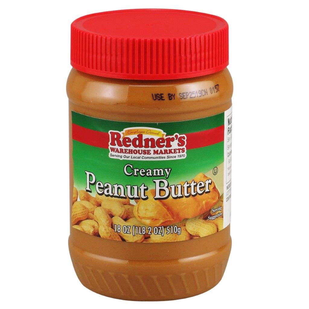 slide 1 of 1, Rwm Creamy Peanut Butter, 18 oz