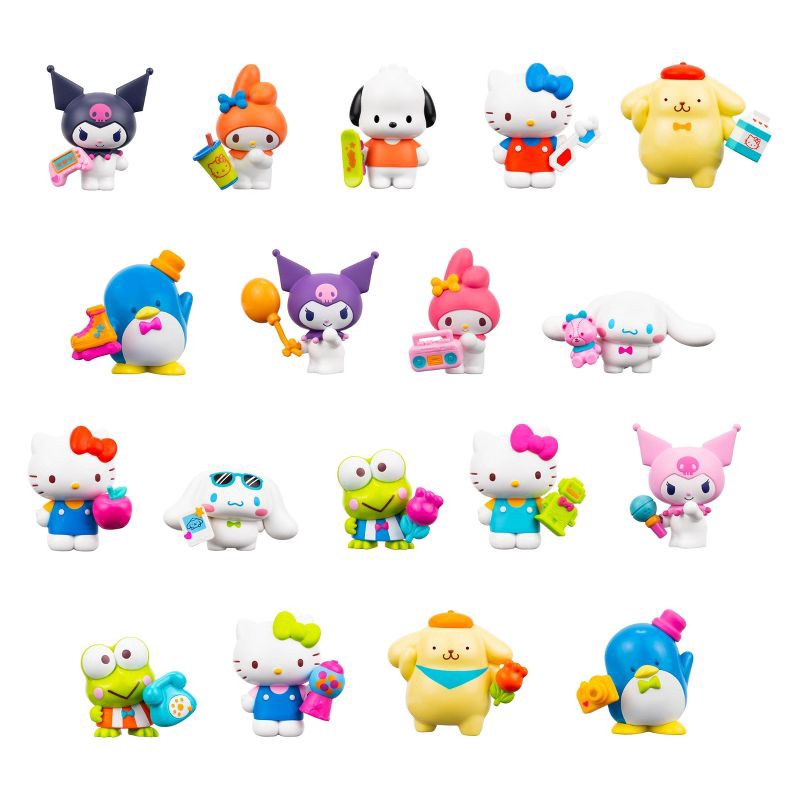 slide 1 of 24, Hello Kitty 2" Retro Rainbow Blind Single Figures, 1 ct
