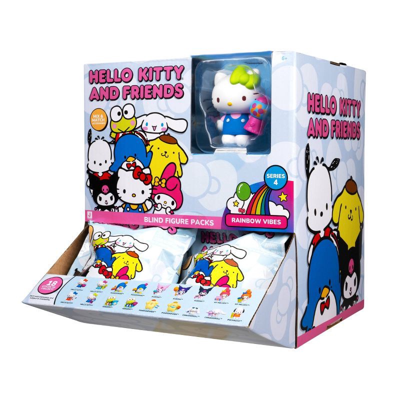 slide 3 of 24, Hello Kitty 2" Retro Rainbow Blind Single Figures, 1 ct