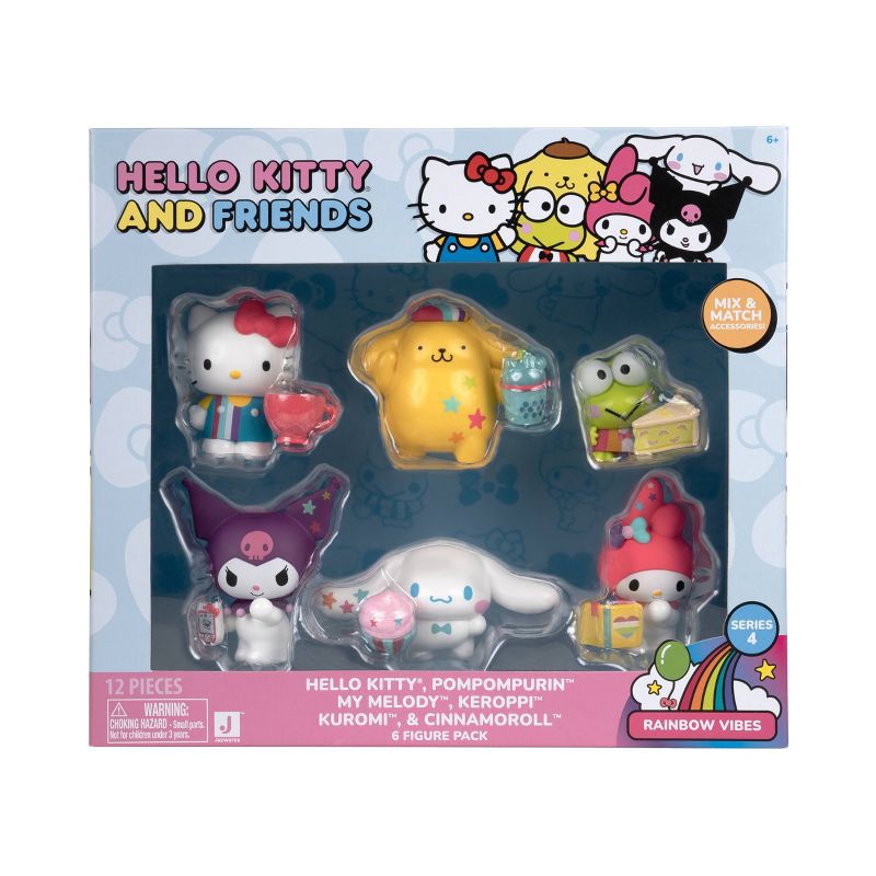 ♯Hom17Et　HELLO KITTYコインケース&カラフルマスコット6種 Hello Kitty 6