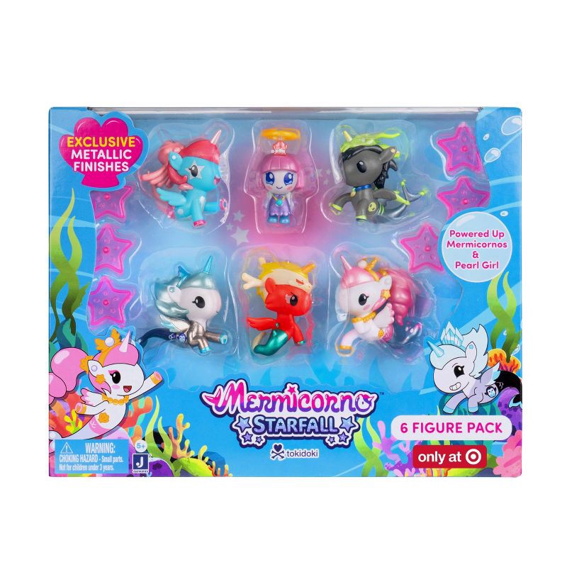 slide 2 of 19, Mermicorno tokidoki MERM Figure - 6pk, 6 ct