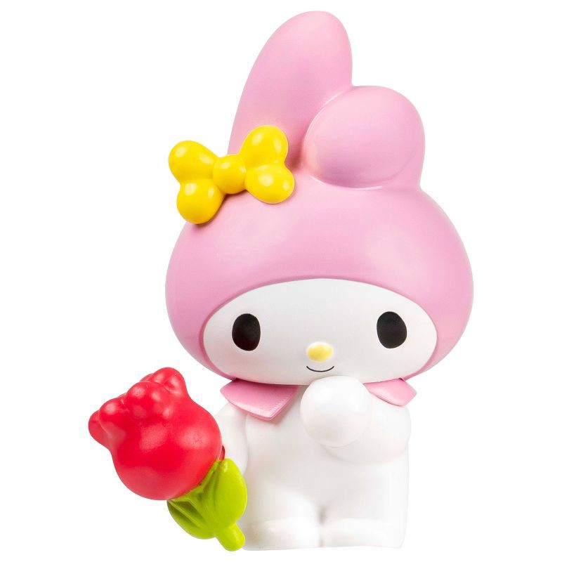 slide 8 of 11, Hello Kitty Red Bow Medium Display Carry Case: Includes 4 Mini Figures, ABS Material, 1 ct