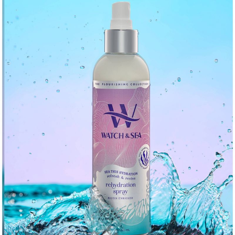slide 3 of 4, Watch & Sea This Hydration Refresh & Revive Rehydration Hair Treatment Spray - 8 fl oz, 8 fl oz