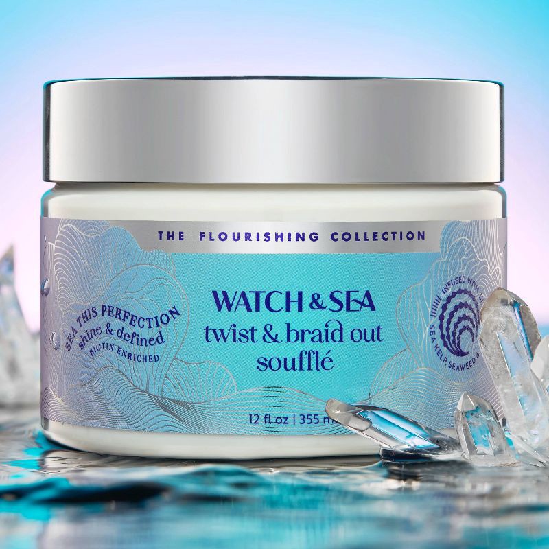 slide 3 of 4, Watch & Sea This Perfection Twist & Braid Out Soufflé - 12 fl oz, 12 fl oz
