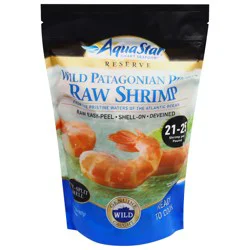 Aqua Star Wild Patagonian Pink Raw Shrimp - 2 lb