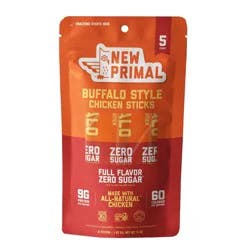 The New Primal Buffalo Chicken Sticks - 5oz/5ct
