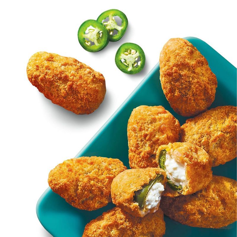 slide 3 of 3, Stuffed Frozen Jalepeno Poppers - 8oz - Market Pantry™, 8 oz