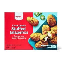 Stuffed Frozen Jalepeno Poppers - 8oz - Market Pantry™