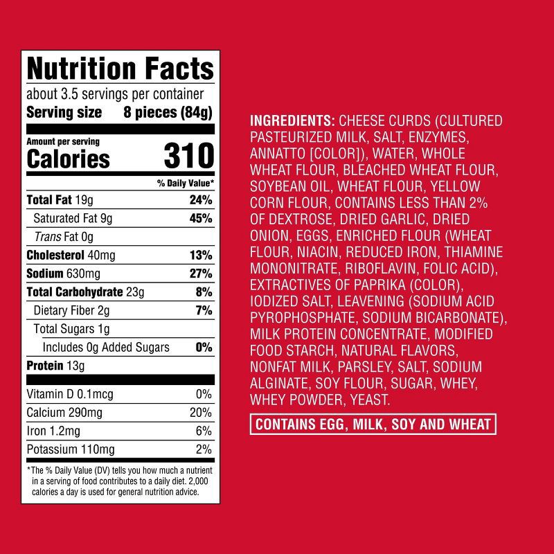 slide 4 of 4, Frozen Cheese Curds - 10oz - Market Pantry™, 10 oz