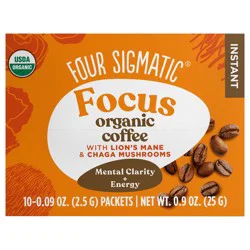 Four Sigmatic Focus Organic Instant Chaga Coffee