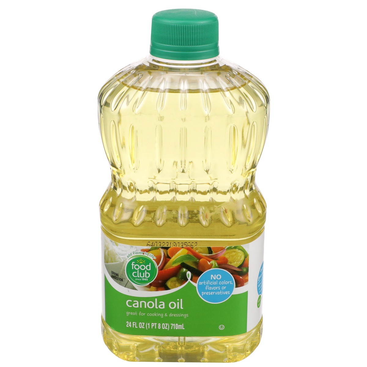 slide 1 of 1, Food Club Canola Oil, 24 fl oz