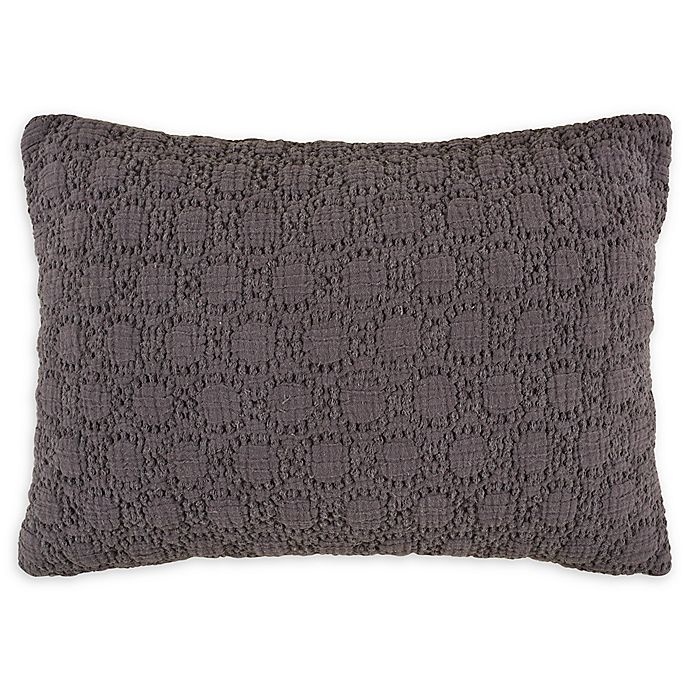 slide 1 of 1, Bridge Street Reese Velvet Oblong Throw Pillow - Mink, 1 ct