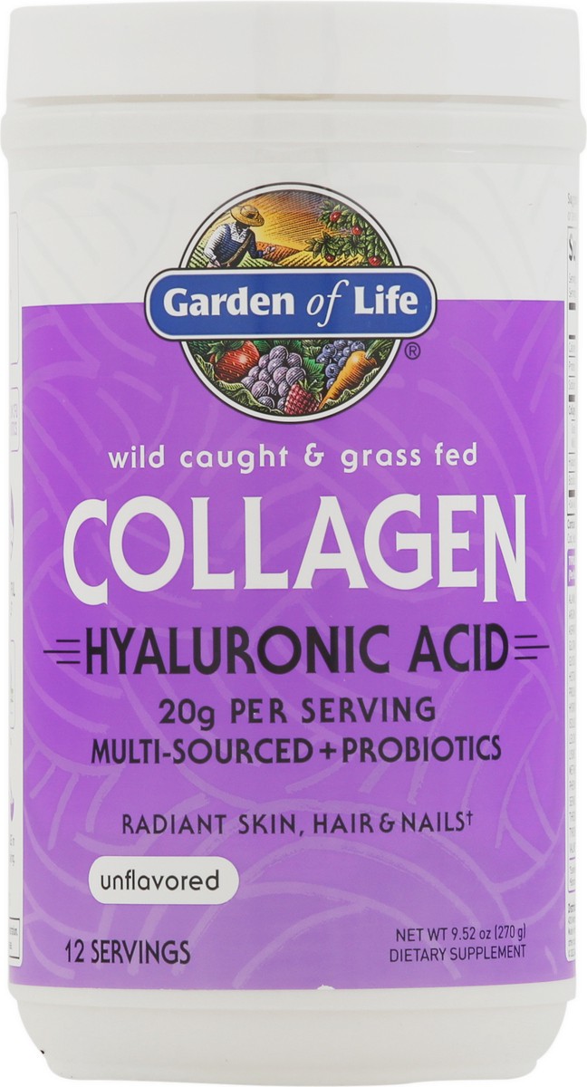 slide 7 of 12, Garden of Life Collagen With Hyaluronic Acid, 1 ct