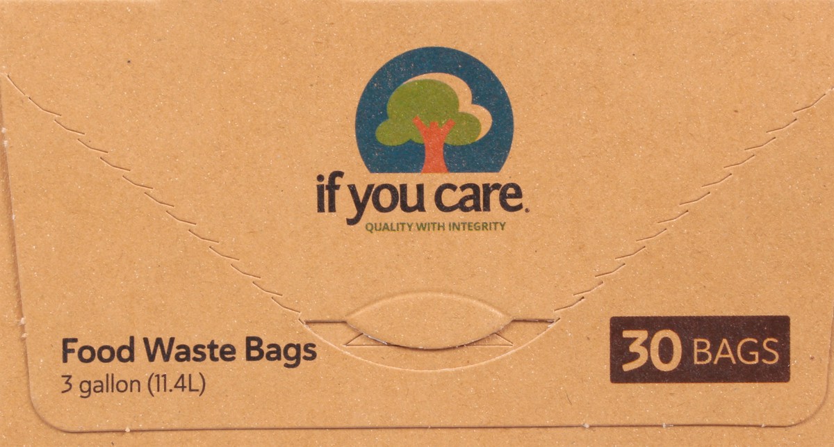 slide 7 of 12, If You Care 3 Gallon Food Waste Bags 30 ea, 30 ct