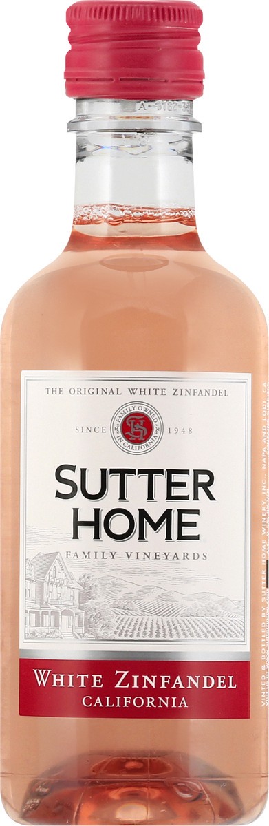 slide 10 of 10, Sutter Home White Zin, 187 ml