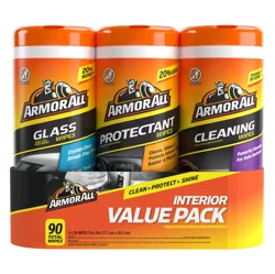 Armor All Cleans & Protects Wipes - 3 ct