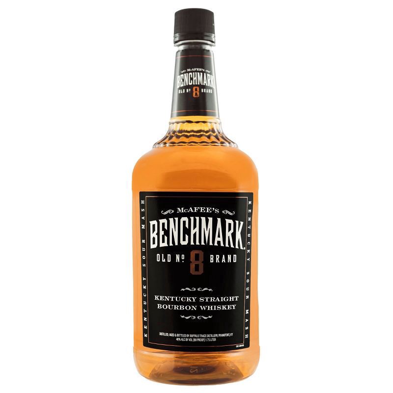 slide 1 of 2, Benchmark Kentucky Straight Bourbon Whiskey, 1.75l Plastic Bottle 80 Proof, 1.75 liter