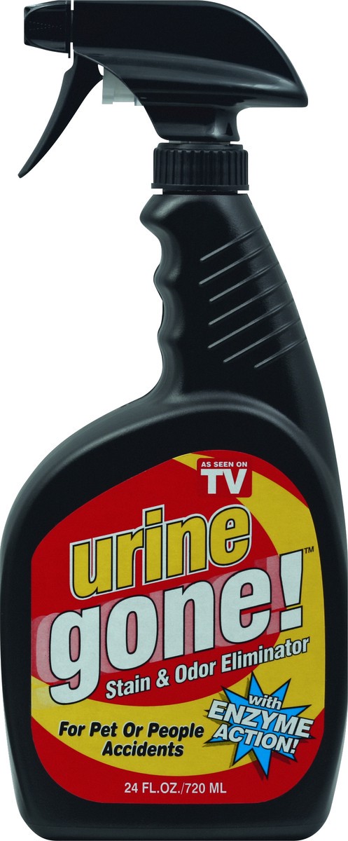 slide 1 of 8, Urine Gone! Stain & Odor Eliminator 24 oz, 24 oz