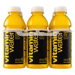 vitaminwater energy, tropical citrus Bottles, 16.9 fl oz, 6 Pack