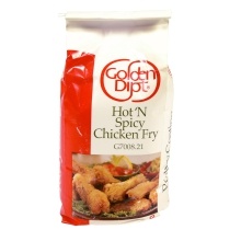 slide 1 of 1, Golden Dipt Hot N' Spicy Chicken Fry Breader, 80 oz