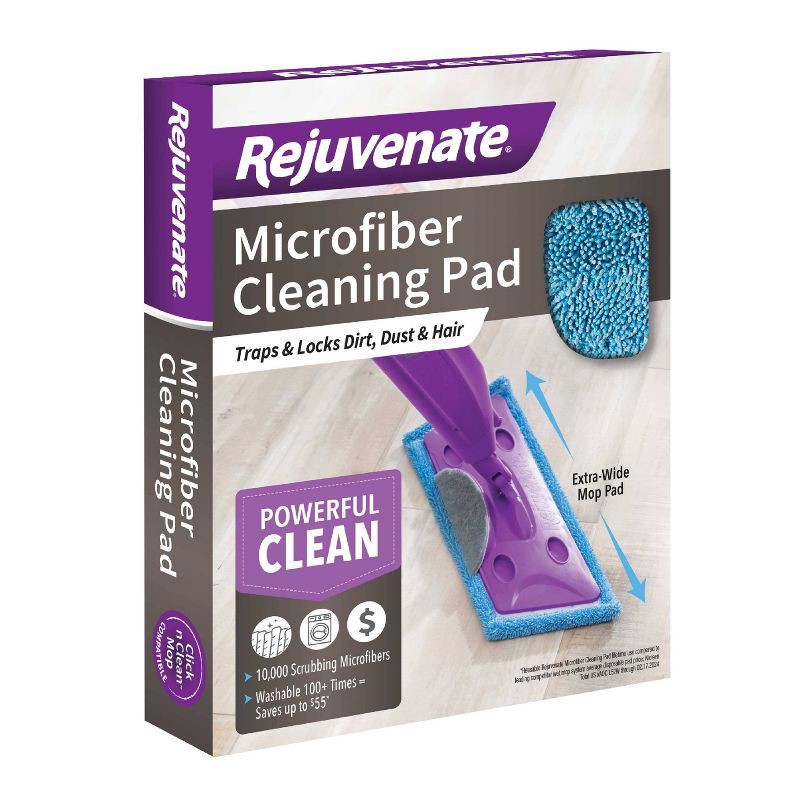 slide 3 of 9, Rejuvenate CNC Microfiber Cleaning Pad Refill, 1 ct
