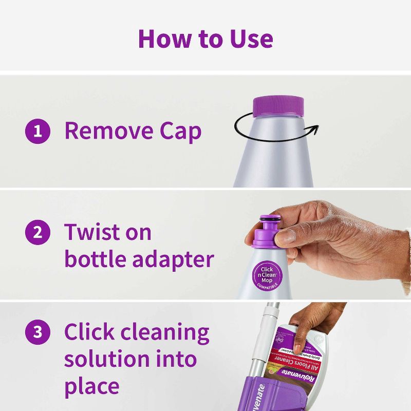 slide 6 of 10, Rejuvenate All Floor Cleaner Refill with Adapter - 32 fl oz, 32 fl oz
