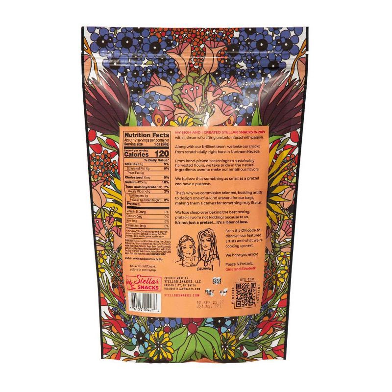 slide 2 of 4, Stellar Snacks Maui Monk Pretzel Braid - 12oz, 12 oz