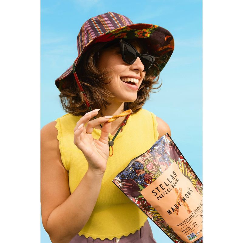 slide 4 of 4, Stellar Snacks Maui Monk Pretzel Braid - 12oz, 12 oz