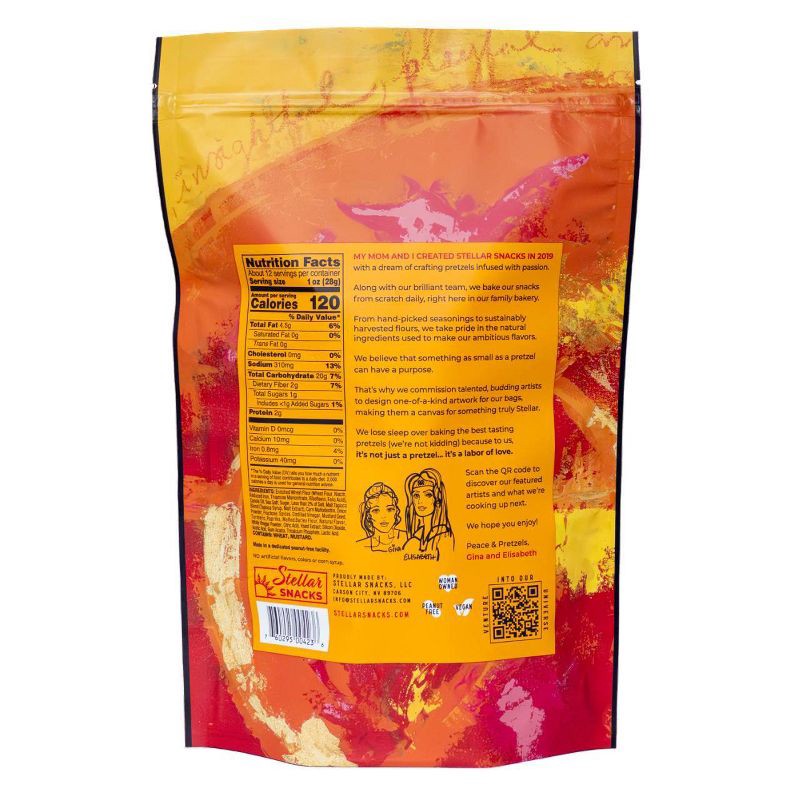 slide 2 of 4, Stellar Snacks French Dijon Pretzel Braid - 12oz, 12 oz