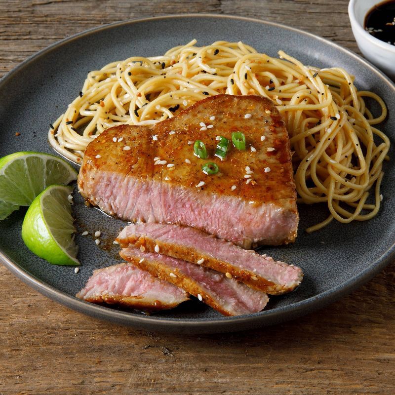 slide 3 of 3, Encore Seafoods Encore Seafood Citrus Sesame Ahi Tuna Steaks - 10oz, 10 oz