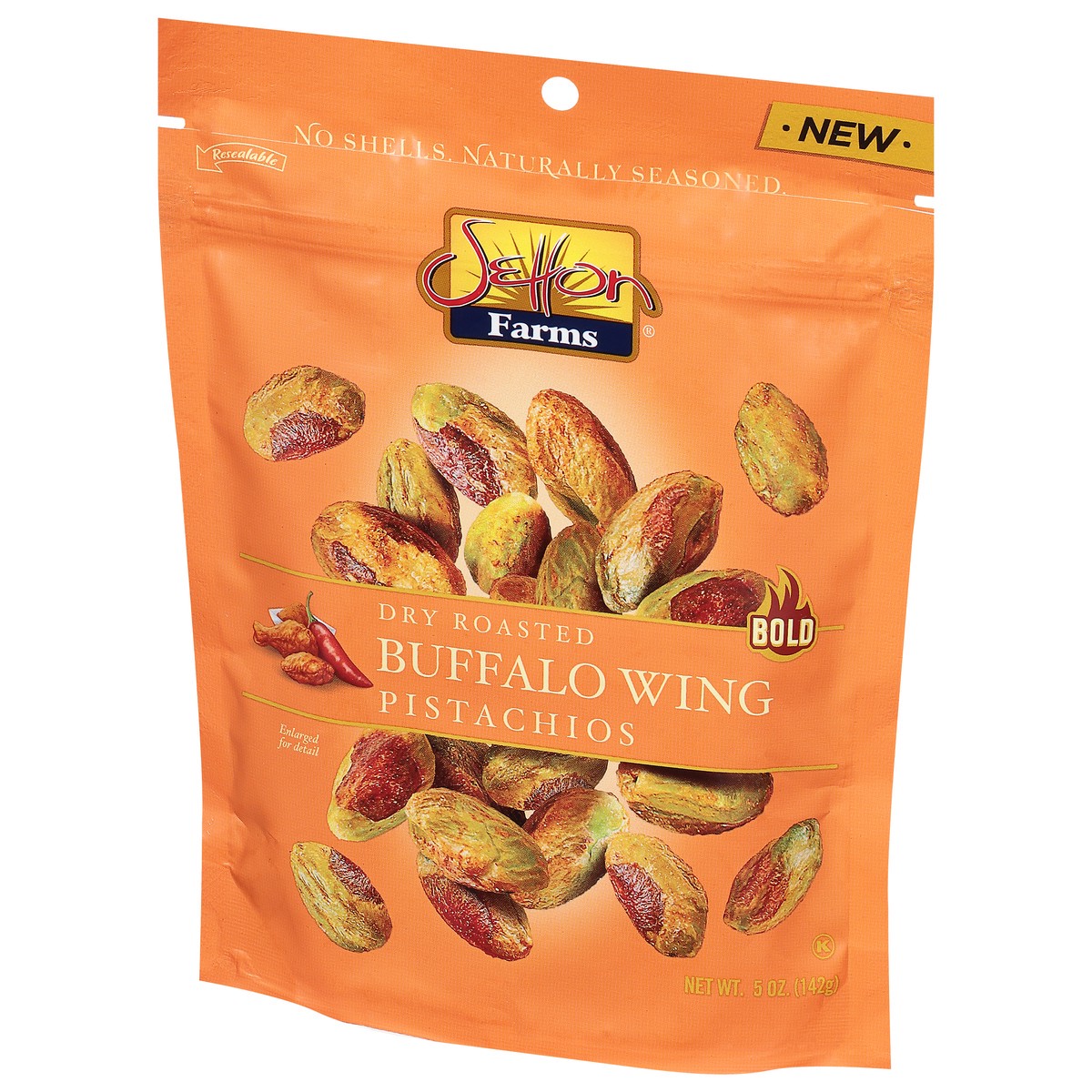 slide 5 of 9, Setton Farms Dry Roasted Buffalo Wing Pistachios, 5 oz