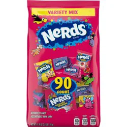 Ferrara Halloween Assorted Nerds 75 Count 34.44 Ounce Mixed Bag