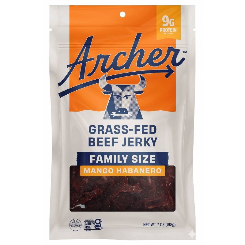 slide 1 of 4, Country Archer Jerky Co. Mango Habanero Jerky - 7oz, 7 oz