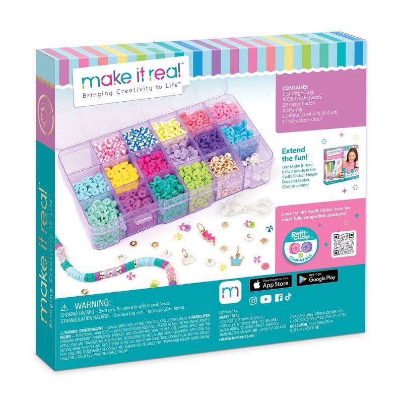 slide 2 of 2, Make It Real Heishi Craze Bracelet Kit, 1 ct