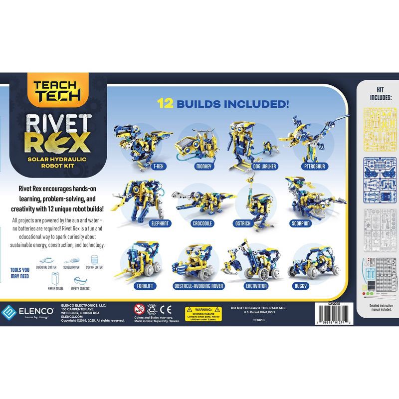 slide 2 of 5, Teach Tech Rivet-Rex Robot, 1 ct
