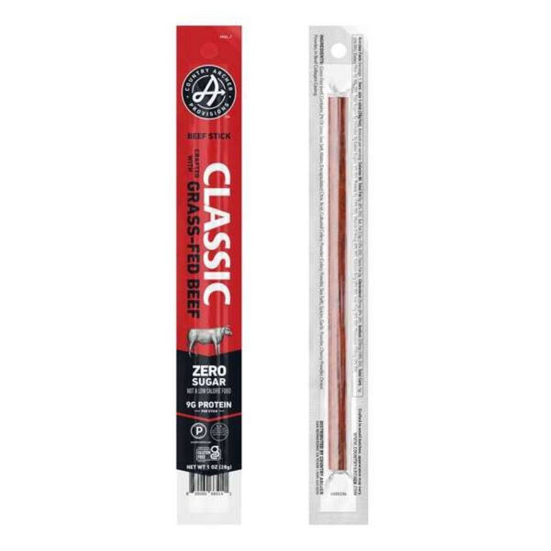 slide 4 of 4, Country Archer Jerky Co. Classic Beef Sticks - 10oz/10ct, 10 ct; 10 oz