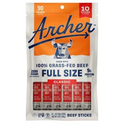 Country Archer Jerky Co. Classic Beef Sticks - 10oz/10ct