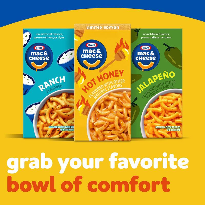 slide 8 of 8, Kraft Hot Honey Mac and Cheese - 7.25oz, 7.25 oz