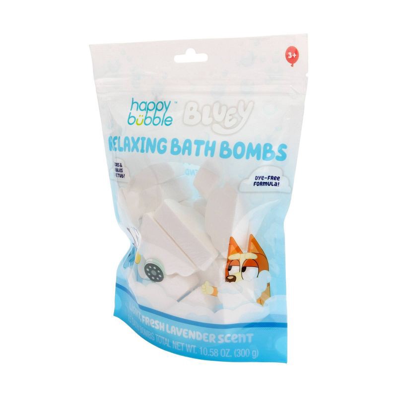 slide 4 of 5, Bluey Happy Bubble Bath Bombs - 15ct/10.58oz, 15 ct, 10.58 oz