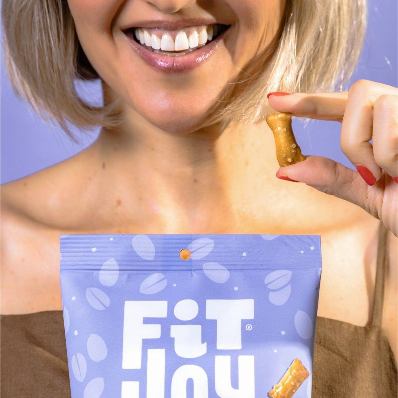slide 4 of 5, FitJoy Grain Free Pretzel Peanut Butter Nuggets - 5oz, 5 oz