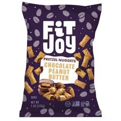 FitJoy Grain Free Pretzel Chocolate Peanut Butter Nuggets - 5oz